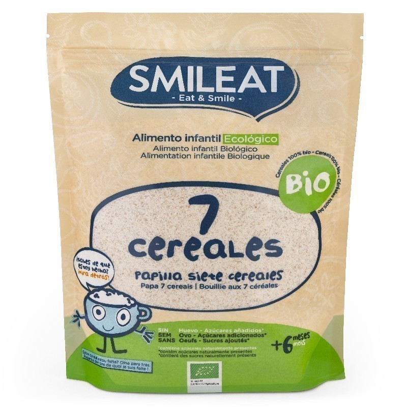 Smileat Papilla 7 Cereales - Farmapeques