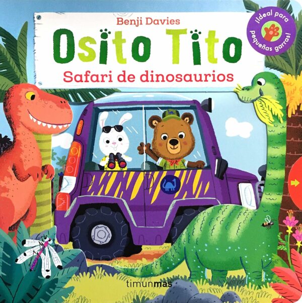 Cuento Osito Tito. Safari de dinosaurios