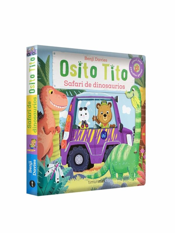 Cuento Osito Tito. Safari de dinosaurios - Imagen 3