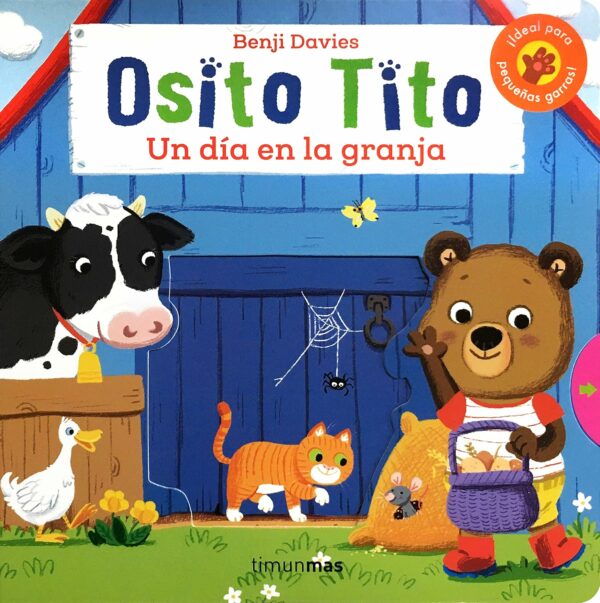 Cuento Osito Tito. Un día en la granja