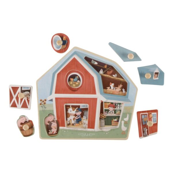 Little Dutch Puzzle de Madera - Imagen 2