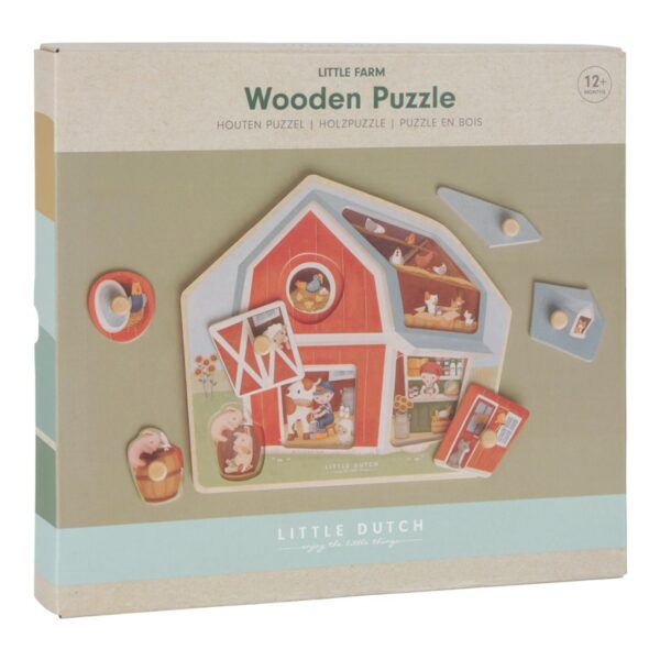 Little Dutch Puzzle de Madera - Imagen 3